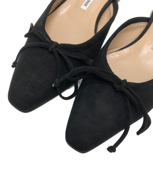 Manolo Blahnik（マノロブラニク）Manolo Blahnik (マノロブラニク) ミュール ブラック サイズ:38の古着・服飾アイテム