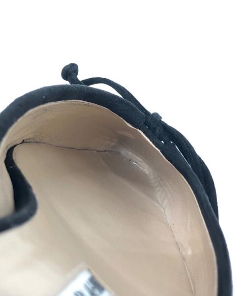 Manolo Blahnik（マノロブラニク）Manolo Blahnik (マノロブラニク) ミュール ブラック サイズ:38の古着・服飾アイテム