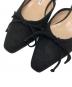 中古・古着 Manolo Blahnik (マノロブラニク) ミュール ブラック サイズ:38：23000円