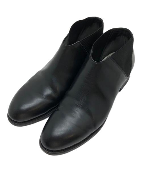 toshinosuke takegahara（トシノスケ タケガハラ）toshinosuke takegahara (トシノスケ タケガハラ) サイドゴアビューティフルシューズ ブラック サイズ:24CMの古着・服飾アイテム