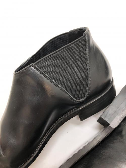 toshinosuke takegahara（トシノスケ タケガハラ）toshinosuke takegahara (トシノスケ タケガハラ) サイドゴアビューティフルシューズ ブラック サイズ:24CMの古着・服飾アイテム