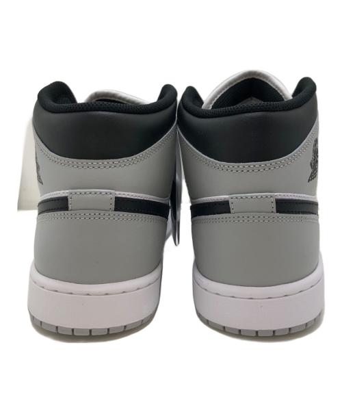 NIKE（ナイキ）NIKE (ナイキ) AIR JORDAN 1 MID グレー サイズ:US9.5/UK8.5/EUR43/cm27.5 未使用品の古着・服飾アイテム