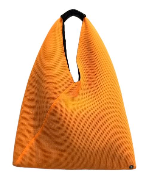 MM6 Maison Margiela（エムエムシックスメゾンマルジェラ）MM6 Maison Margiela (エムエムシックスメゾンマルジェラ) メッシュトートバッグ イエロー サイズ:表記なしの古着・服飾アイテム