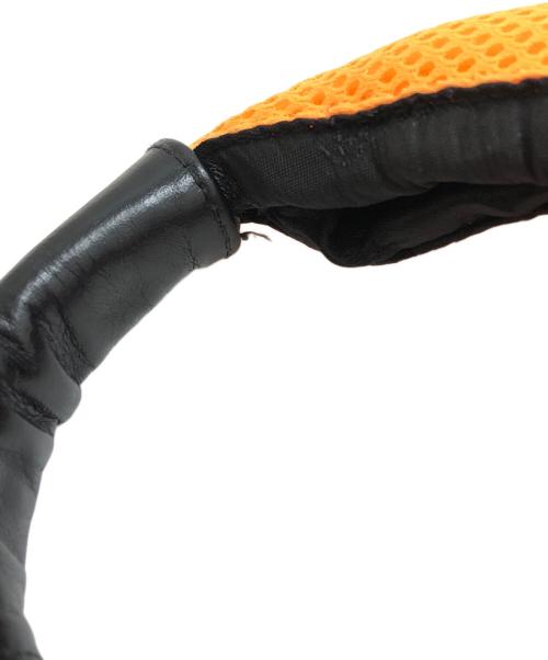 MM6 Maison Margiela（エムエムシックスメゾンマルジェラ）MM6 Maison Margiela (エムエムシックスメゾンマルジェラ) メッシュトートバッグ イエロー サイズ:表記なしの古着・服飾アイテム