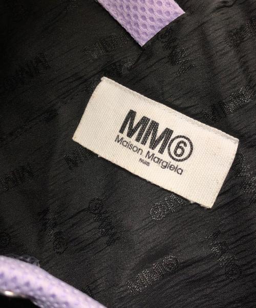 MM6 Maison Margiela（エムエムシックスメゾンマルジェラ）MM6 Maison Margiela (エムエムシックスメゾンマルジェラ) メッシュトートバッグ パープル サイズ:表記なしの古着・服飾アイテム