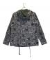 COMME des GARCONS HOMME DEUX (コムデギャルソン オム ドゥ) 総柄フーデッドジャケット ブラック サイズ:M：17000円