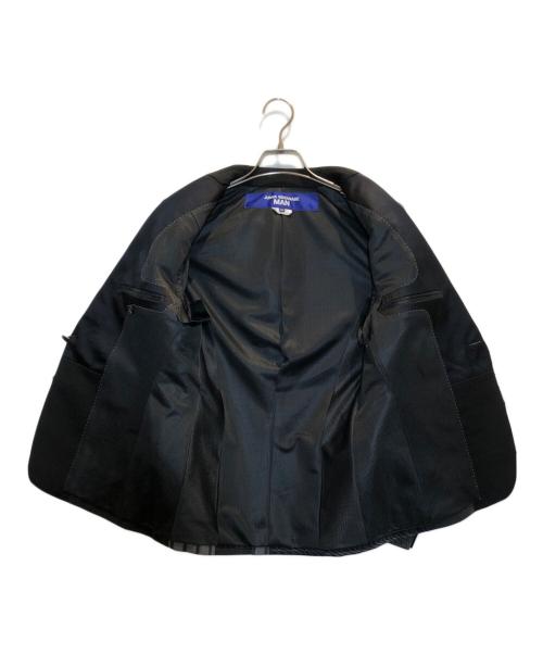 COMME des GARCONS JUNYA WATANABE MAN（コム デ ギャルソン ジュンヤ ワタナベ マン）COMME des GARCONS JUNYA WATANABE MAN (コム デ ギャルソン ジュンヤ ワタナベ マン) パッチワークジャケット ブラック サイズ:XSの古着・服飾アイテム