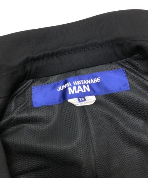 COMME des GARCONS JUNYA WATANABE MAN（コム デ ギャルソン ジュンヤ ワタナベ マン）COMME des GARCONS JUNYA WATANABE MAN (コム デ ギャルソン ジュンヤ ワタナベ マン) パッチワークジャケット ブラック サイズ:XSの古着・服飾アイテム