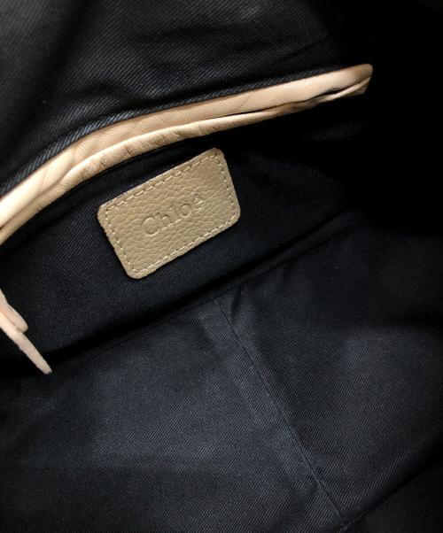 Chloe（クロエ）Chloe (クロエ) パラティ2WAYバッグ ベージュの古着・服飾アイテム