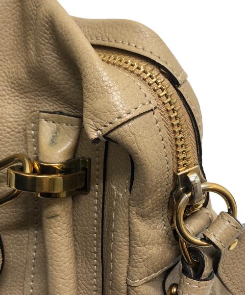 Chloe（クロエ）Chloe (クロエ) パラティ2WAYバッグ ベージュの古着・服飾アイテム