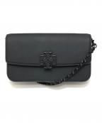 TORY BURCHトリーバーチ）の古着「ブリテンチェーンショルダーバッグ」｜ブラック