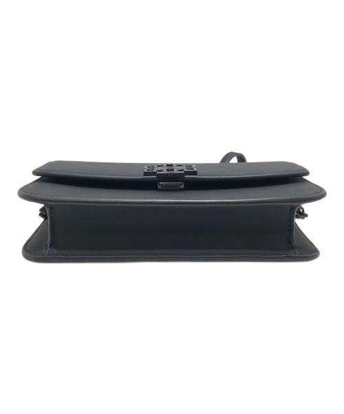 TORY BURCH（トリーバーチ）TORY BURCH (トリーバーチ) ブリテンチェーンショルダーバッグ ブラックの古着・服飾アイテム