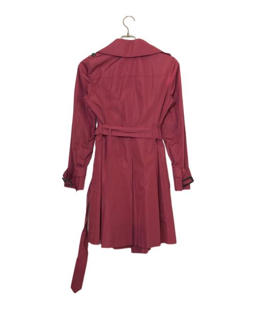 BURBERRY LONDON（バーバリーロンドン）BURBERRY LONDON (バーバリーロンドン) トレンチコート レッド サイズ:38の古着・服飾アイテム