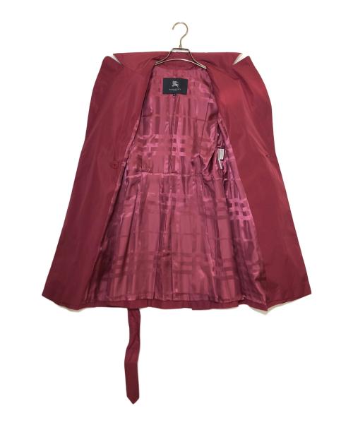BURBERRY LONDON（バーバリーロンドン）BURBERRY LONDON (バーバリーロンドン) トレンチコート レッド サイズ:38の古着・服飾アイテム