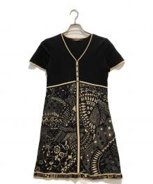 LEONARD（レオナール）の古着「ワンピース」｜ブラック