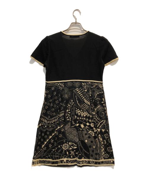 LEONARD（レオナール）LEONARD (レオナール) ワンピース ブラック サイズ:Mの古着・服飾アイテム