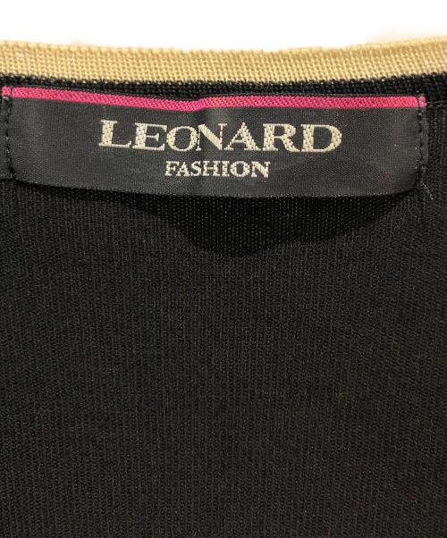 LEONARD（レオナール）LEONARD (レオナール) ワンピース ブラック サイズ:Mの古着・服飾アイテム