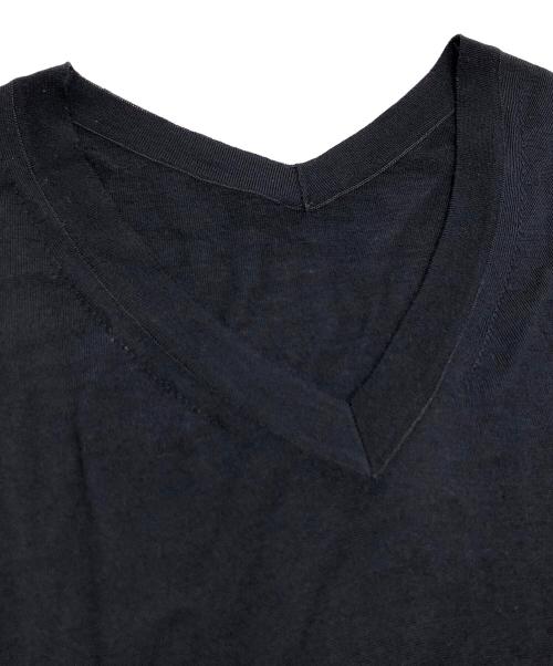 DEUXIEME CLASSE（ドゥーズィエム クラス）Deuxieme Classe (ドゥーズィエム クラス) MILLENNIUM Vネックプルオーバー ネイビー サイズ:表記なしの古着・服飾アイテム
