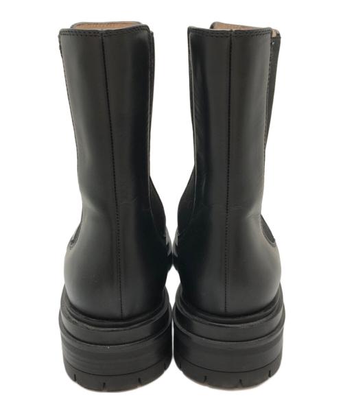 Gianvito Rossi（ジャンヴィト ロッシ）Gianvito Rossi (ジャンヴィト ロッシ) サイドゴアブーツ ブラック サイズ:36の古着・服飾アイテム