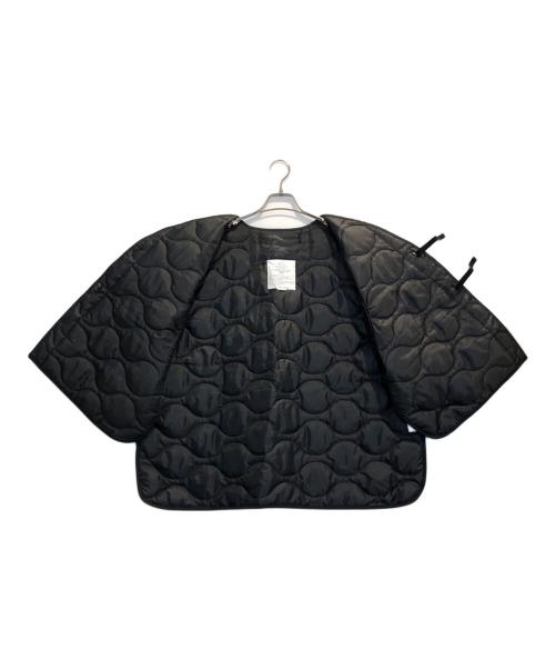 m.u（エム.ユー）m.u (エム.ユー) PRE (プレ) M-65 LINER ベスト ブラック サイズ:XLの古着・服飾アイテム