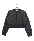 soyyソイ）の古着「minimal mohair cardigan」｜グレー