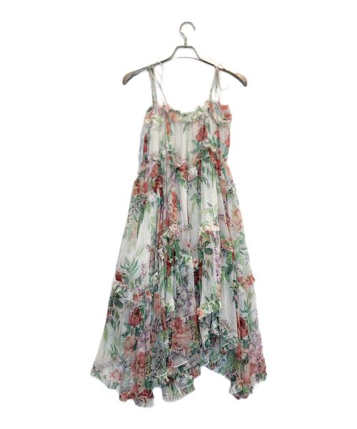 ZIMMERMANN（ジマーマン）ZIMMERMANN (ジマーマン) 花柄ワンピース グリーン サイズ:OPの古着・服飾アイテム
