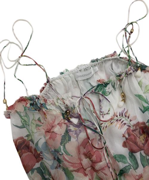 ZIMMERMANN（ジマーマン）ZIMMERMANN (ジマーマン) 花柄ワンピース グリーン サイズ:OPの古着・服飾アイテム