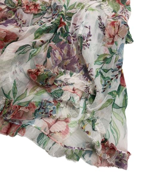ZIMMERMANN（ジマーマン）ZIMMERMANN (ジマーマン) 花柄ワンピース グリーン サイズ:OPの古着・服飾アイテム