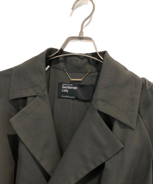 CHAOS GENTLEMAN LADY（カオス ジェントルマン レディ）CHAOS GENTLEMAN LADY (カオス ジェントルマン レディ) エクセレントコート ダークグリーン サイズ:FREEの古着・服飾アイテム