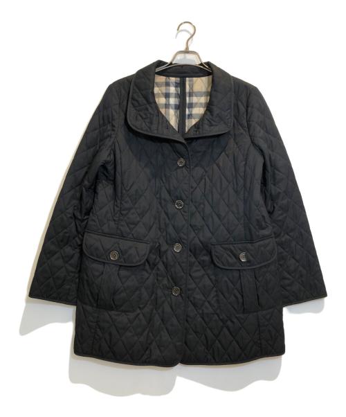 BURBERRY LONDON（バーバリーロンドン）BURBERRY LONDON (バーバリーロンドン) キルティングコート ブラック サイズ:48の古着・服飾アイテム