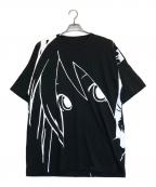 GROUND Yグラウンドワイ）の古着「プリントTシャツ」｜ブラック