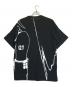 GROUND Y (グラウンドワイ) プリントTシャツ ブラック サイズ:3：8000円