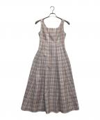 HER LIP TOハーリップトゥ）の古着「Paddington Long Dress」｜ピンク