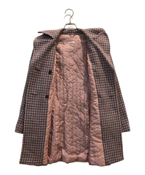 MAX&Co.（マックスアンドコー）MAX&Co. (マックスアンドコー) モヘヤ混コート ピンク サイズ:40の古着・服飾アイテム