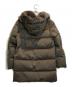 MACKINTOSH (マッキントッシュ) メイボールファー付きダウンコート ブラウン サイズ:34：17000円