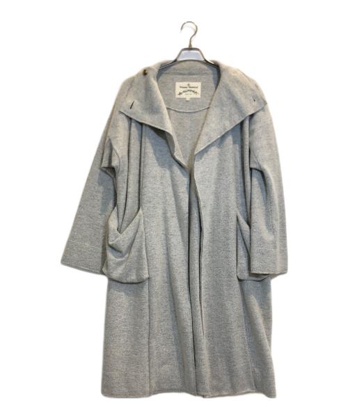 Vivienne Westwood ANGLOMANIA（ヴィヴィアンウエストウッドアングロマニア）Vivienne Westwood ANGLOMANIA (ヴィヴィアンウエストウッドアングロマニア) 変形コート グレー サイズ:38の古着・服飾アイテム
