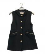 Apuweiser-richeアプワイザーリッシェ）の古着「ツイードジレ」｜ブラック