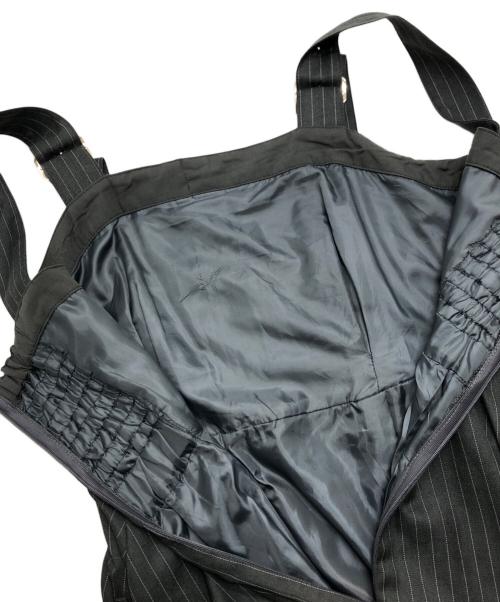 Apuweiser-riche（アプワイザーリッシェ）Apuweiser-riche (アプワイザーリッシェ) ベルト付ベアジャンスカ グレー サイズ:1の古着・服飾アイテム