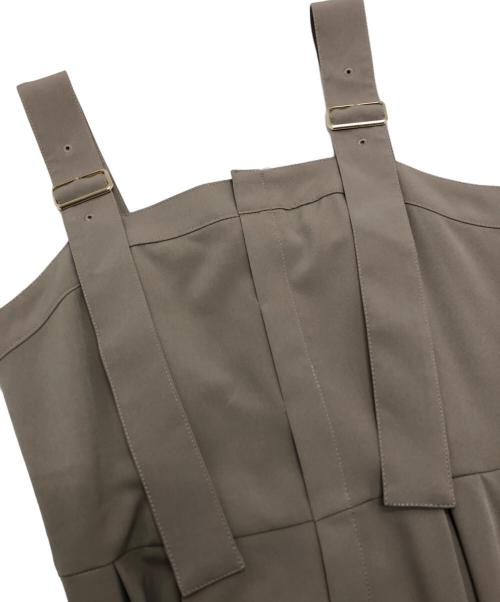 Apuweiser-riche（アプワイザーリッシェ）Apuweiser-riche (アプワイザーリッシェ) ベルト付ベアジャンスカ ベージュ サイズ:1の古着・服飾アイテム