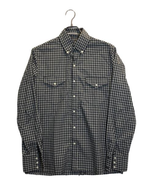 CARTER YOUNG（カーターヤング）CARTER YOUNG (カーターヤング) チェックBDシャツ ブラック サイズ:2の古着・服飾アイテム
