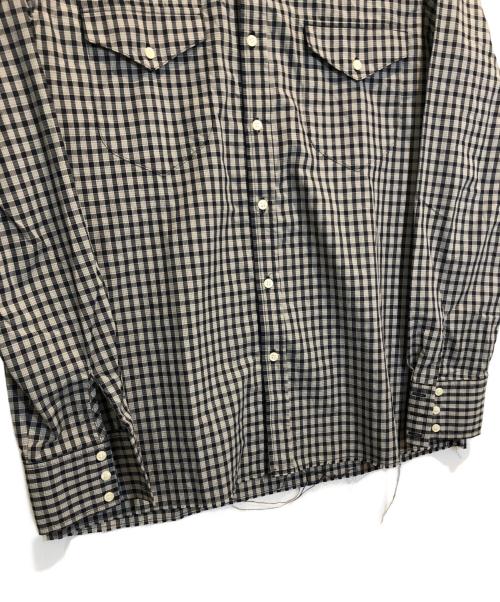 CARTER YOUNG（カーターヤング）CARTER YOUNG (カーターヤング) チェックBDシャツ ブラック サイズ:2の古着・服飾アイテム