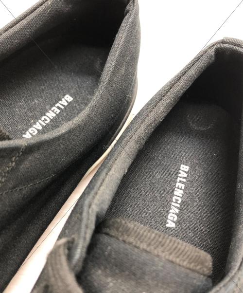 BALENCIAGA（バレンシアガ）BALENCIAGA (バレンシアガ) サイドロゴスニーカー ブラック サイズ:39の古着・服飾アイテム