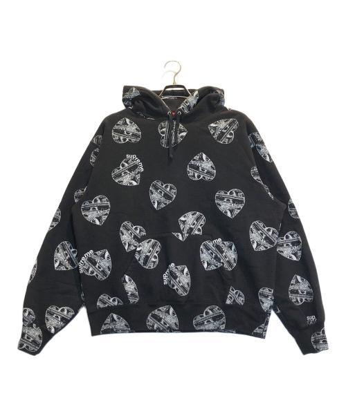 SUPREME（シュプリーム）Supreme (シュプリーム) Love Cash Hooded Sweatshirt ブラック サイズ:Mの古着・服飾アイテム