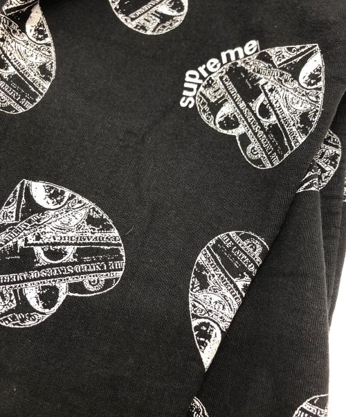 SUPREME（シュプリーム）Supreme (シュプリーム) Love Cash Hooded Sweatshirt ブラック サイズ:Mの古着・服飾アイテム