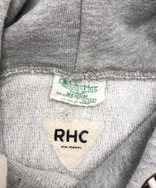 Champion（チャンピオン）Champion (チャンピオン) RHC Ron Herman (アールエイチシー ロンハーマン) リバースウィーブパーカー グレー サイズ:Mの古着・服飾アイテム