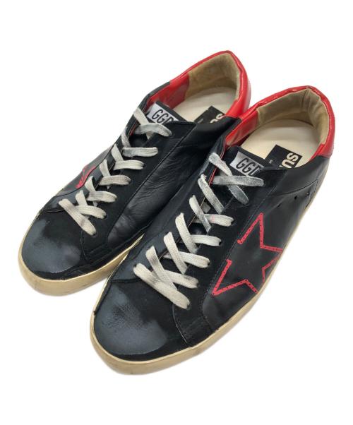 GOLDEN GOOSE（ゴールデングース）GOLDEN GOOSE (ゴールデングース) USED加工スニーカー ブラック サイズ:27.5CMの古着・服飾アイテム