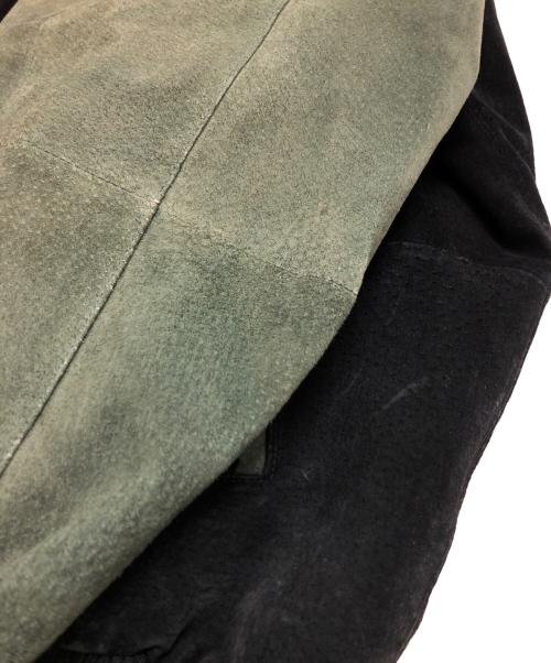 NFL（エヌエフエル）NFL (エヌエフエル) ピッグレザースタジャン グリーン サイズ:Lの古着・服飾アイテム