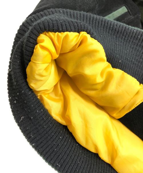 NFL（エヌエフエル）NFL (エヌエフエル) ピッグレザースタジャン グリーン サイズ:Lの古着・服飾アイテム