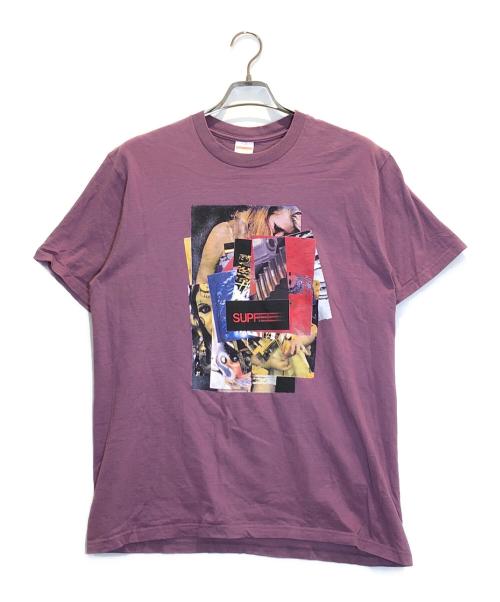 SUPREME（シュプリーム）Supreme (シュプリーム) Stack Tee あずき色 サイズ:Mの古着・服飾アイテム