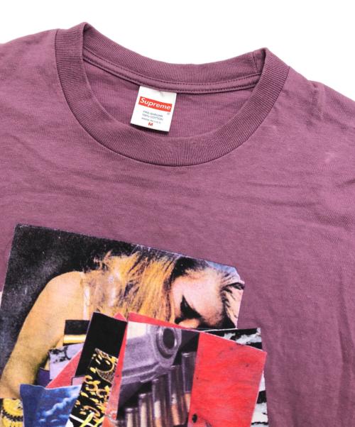 SUPREME（シュプリーム）Supreme (シュプリーム) Stack Tee あずき色 サイズ:Mの古着・服飾アイテム